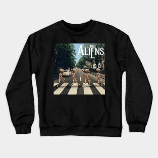 Aliens Abbey Road Crewneck Sweatshirt